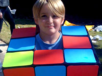 Rubik's Cube costume idea