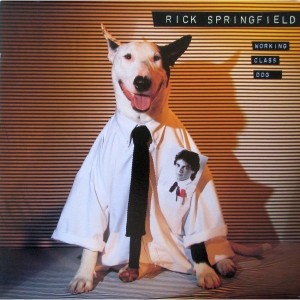 Working Class Dog album cover by Rick Springfield, 1981