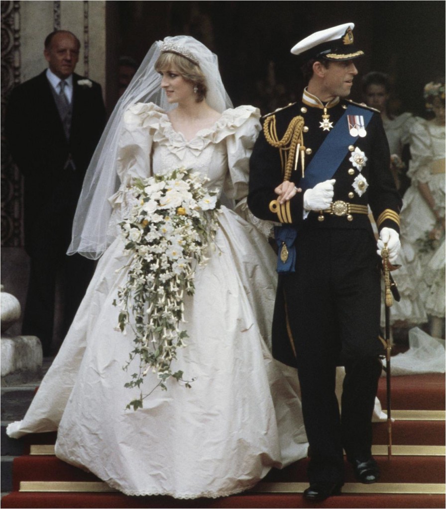 princess di wedding dress with charles