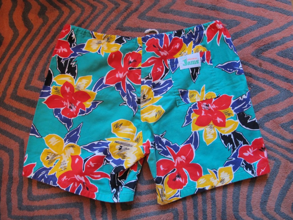 Original Jams shorts from the 80s