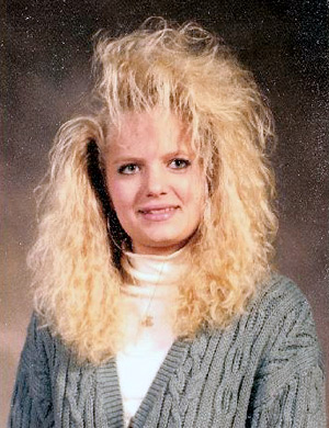 80s style hair