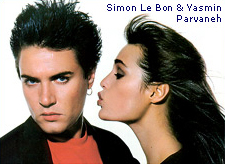 Simon Le Bon & Yasmin Parvaneh