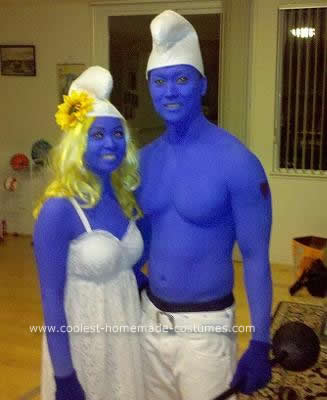DIY Smurfs Costume Idea