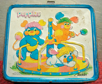 Popples lunchbox (photo credit: New England Collectible Auctions)