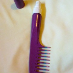 80s Comb with Hair Spray Pump