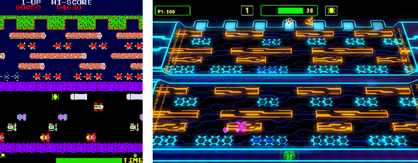 frogger-then-&-now