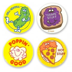 Smell the 80s: Trend’s Scratch ‘n Sniff Stickers