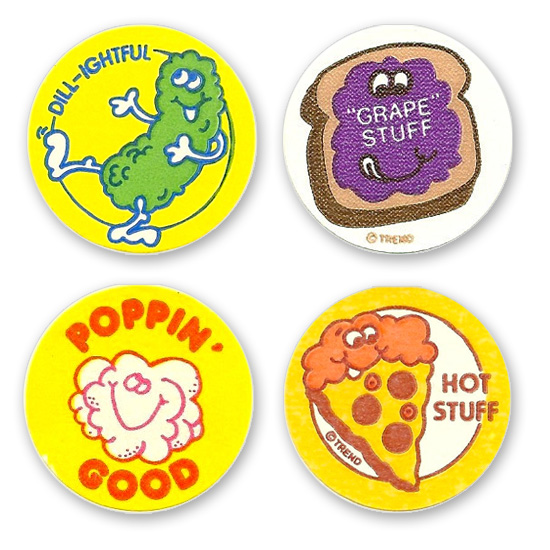 Image result for scratch and sniff sticker