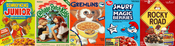 Cereal from the 1980s