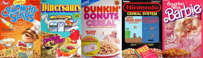 Cereal from the 1980's