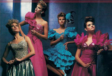 80s Prom Fashions