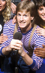 Alan Hunter during his MTV VJ days