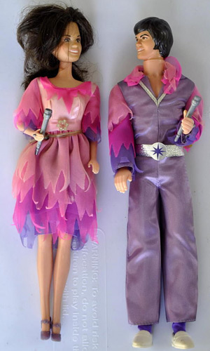 Donny and Marie dolls