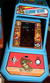 Donkey Kong Coleco mini-arcade tabletop game
