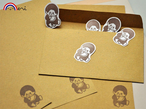 Monchhichi stationary (photo credit: Memi The Rainbow)