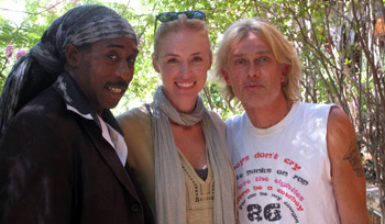 Alli of Like Totally 80s with Deon Estus and Nick Richards of Boys Don't Cry