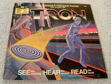 Tron 45 Read Along Book - cover art (photo credit: Tophat Posters and More)