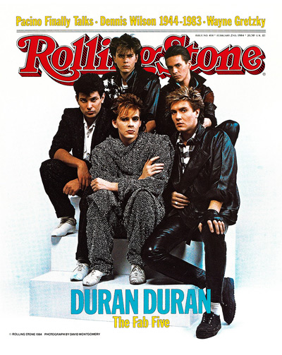 Duran Duran poster featured in Andrew Golub's "Beautiful Colors" book