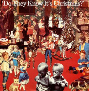 Band Aid's "Do The Know It's Christmas" album cover