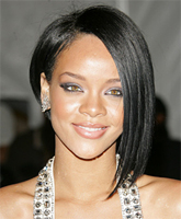 Asymmetrical Hairstyles: Rihanna