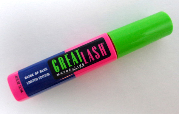 Maybelline's Great Lash in Blink of Blue