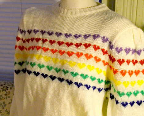 Fair Isle Sweaters: Hearts
