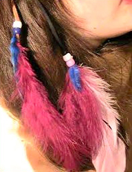 Clip deals in feathers