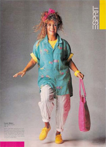 80s Esprit magazine ad