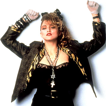 Madonna's "Desparately Seeking Susan" look