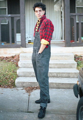 Overalls with Popped Collars on Layered Shirts (photo credit: dugn)