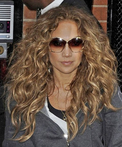 JLo rocks big hair & big glasses while in London