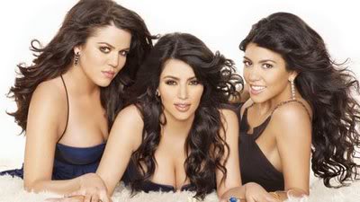 The Kardashian sisters show off their big bouncy curls