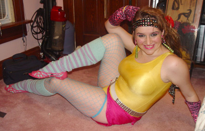 Melody Senters - 80s costume picture submitted by our site readers