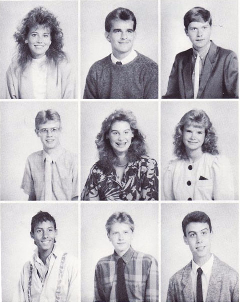 80s yearbook photos