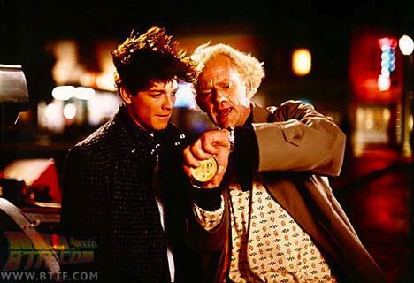 Eric Stoltz as Marty McFly in Back to the Future