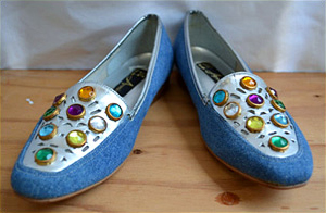 BeDazzled shoes (photo credit: Stella & June)