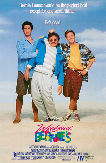 Weekend at Bernie's movie poster