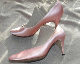 80s dyed prom shoes