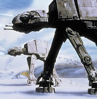 Emperial At-Ats attack