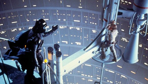 Darth Vader, "Luke, I am your father."