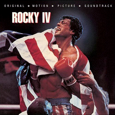 Rocky IV soundtrack featuring Kenny Loggins' "Double or Nothing."