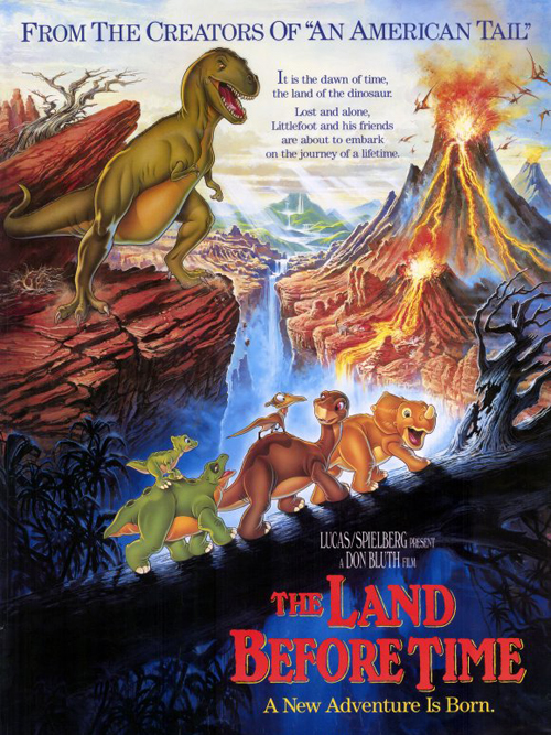 The Land Before Time, 1988 movie poster