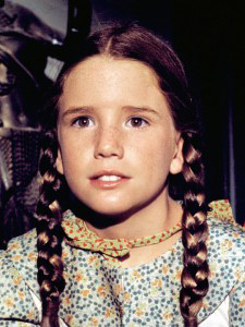 Laura Ingalls played by Melissa Gilbert