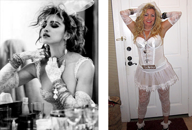 Madonna costume idea