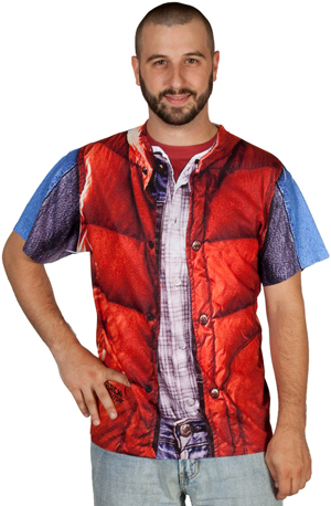 Marty McFly costume t-shirt