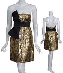 Metallic dress by Stylebug.com