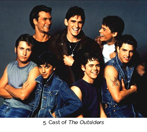 Popped Collar: Cast of "The Outsiders"