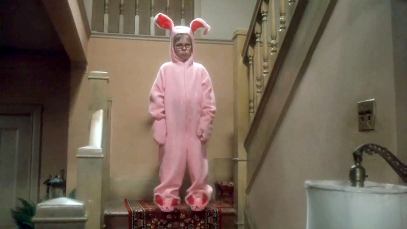 Ralphie Bunny Suit costume idea