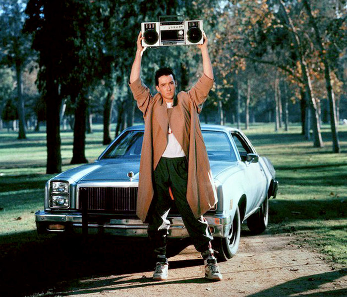 Iconic boombox sceen from Say Anything