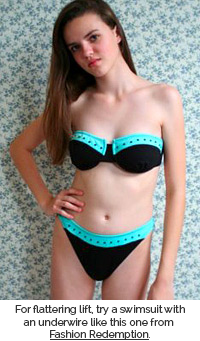 Vintage 80s swimsuit from Fashion Redemption